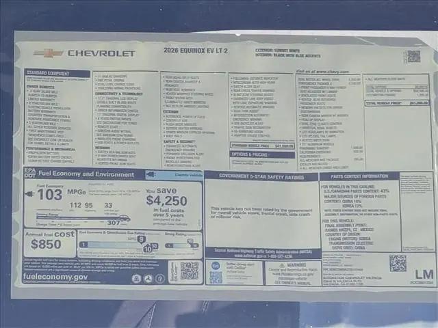 2026 Chevrolet Equinox LT 2, FWD