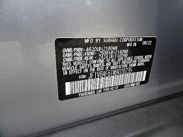 2022 Subaru WRX Premium