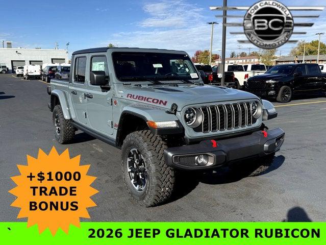 2026 Jeep Gladiator GLADIATOR RUBICON 4X4 2026 Jeep Gladiator GLADIATOR RUBICON 4X4