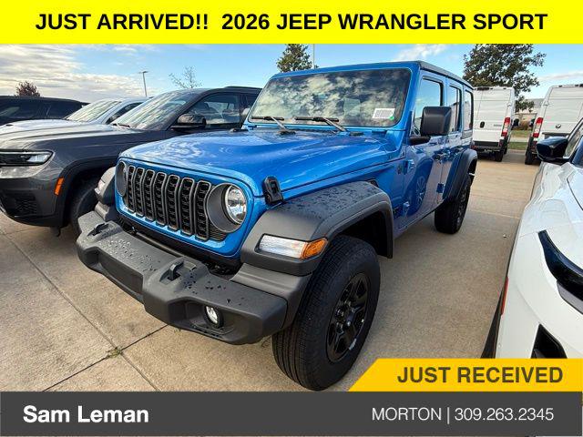 2026 Jeep Wrangler WRANGLER 4-DOOR SPORT 2026 Jeep Wrangler WRANGLER 4-DOOR SPORT