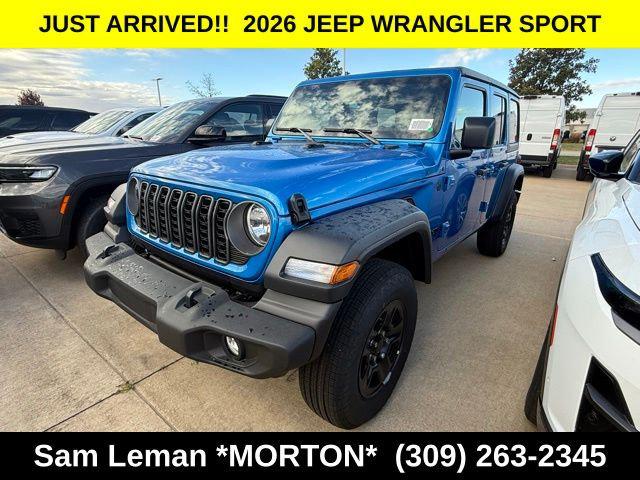2026 Jeep Wrangler WRANGLER 4-DOOR SPORT 2026 Jeep Wrangler WRANGLER 4-DOOR SPORT