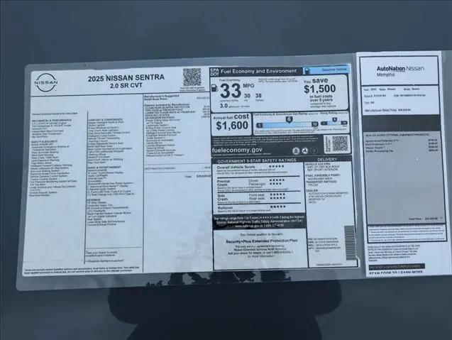 2025 Nissan Sentra SR