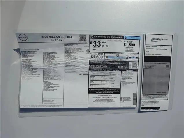 2025 Nissan Sentra SR