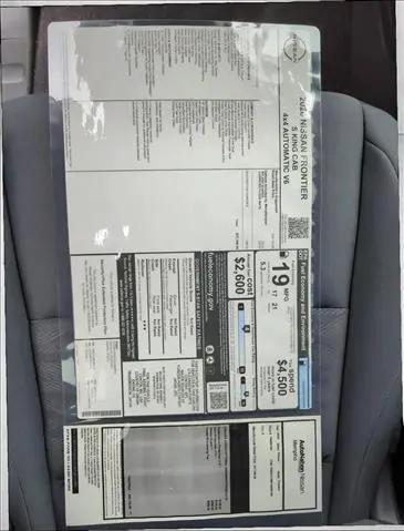 2026 Nissan Frontier King Cab S 4x4
