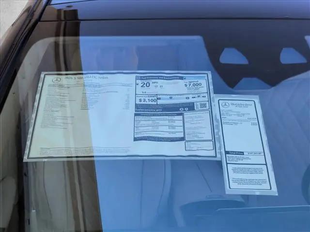 2026 Mercedes-Benz S 580 4MATIC