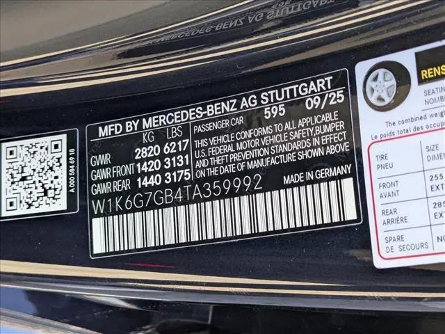 2026 Mercedes-Benz S 580 4MATIC