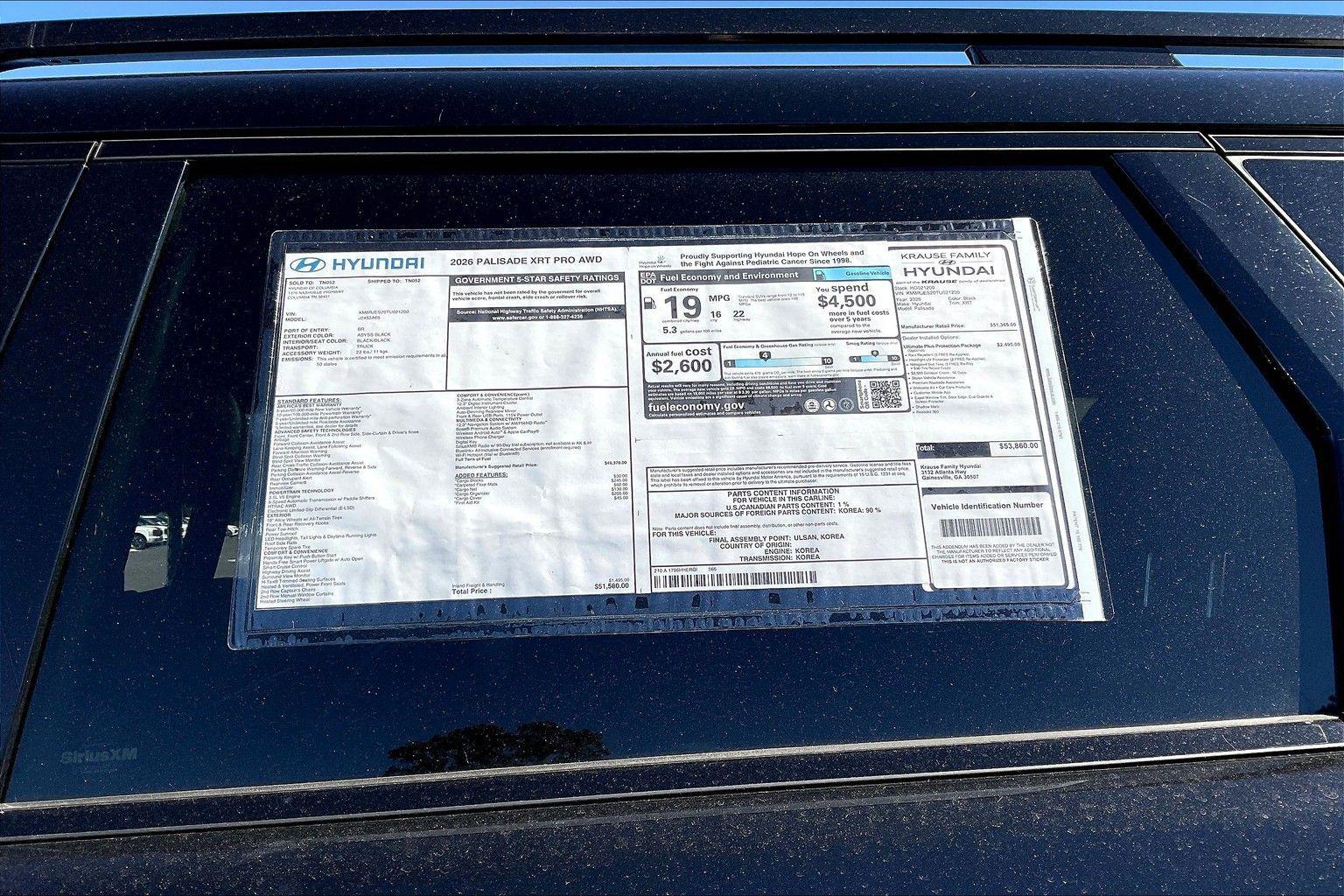 2026 Hyundai Palisade XRT Pro - Photo 16