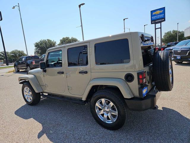 2017 Jeep Wrangler Unlimited Sahara 4x4
