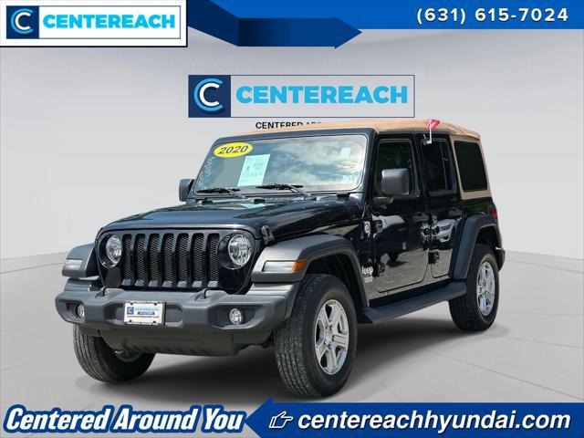 2020 Jeep Wrangler Sport S 4X4 for sale in CENTEREACH, NY