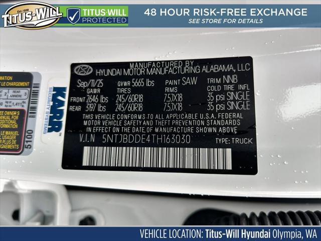 2026 Hyundai Santa Cruz SEL