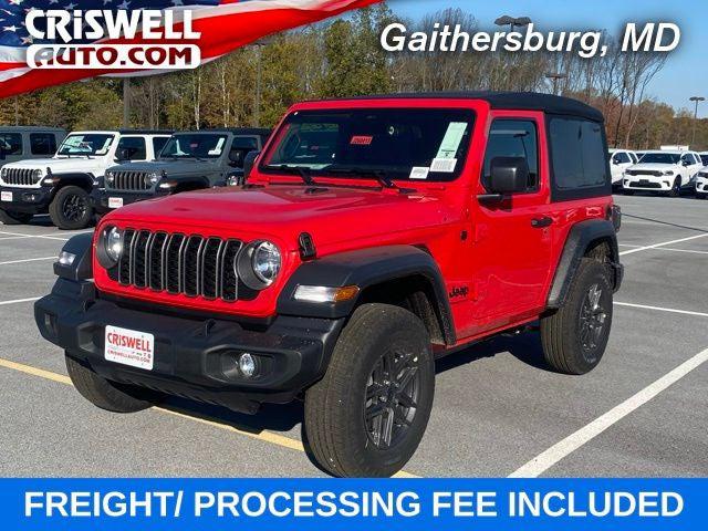 2026 Jeep Wrangler WRANGLER 2-DOOR SPORT S 2026 Jeep Wrangler WRANGLER 2-DOOR SPORT S