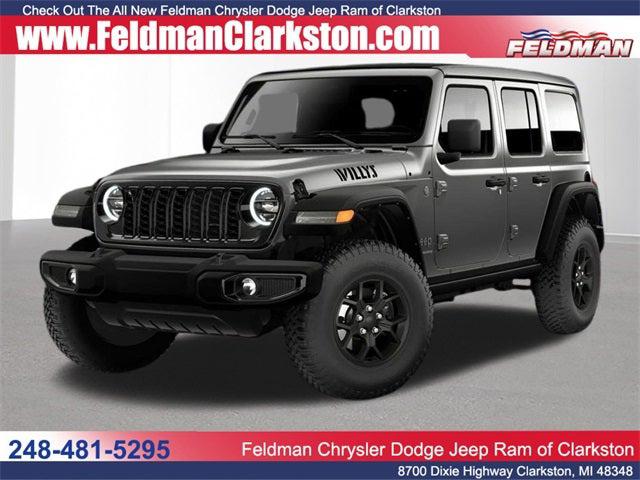 2026 Jeep Wrangler WRANGLER 4-DOOR WILLYS 2026 Jeep Wrangler WRANGLER 4-DOOR WILLYS