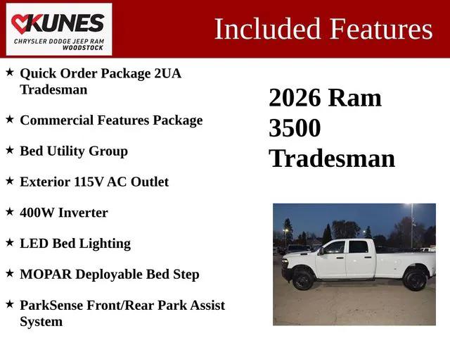 2026 RAM Ram 3500 RAM 3500 TRADESMAN CREW CAB 4X4 8 BOX