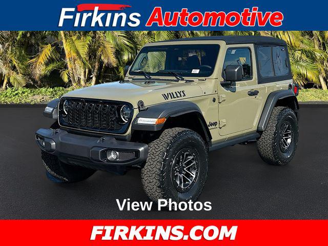 2026 Jeep Wrangler WRANGLER 2-DOOR WILLYS 2026 Jeep Wrangler WRANGLER 2-DOOR WILLYS