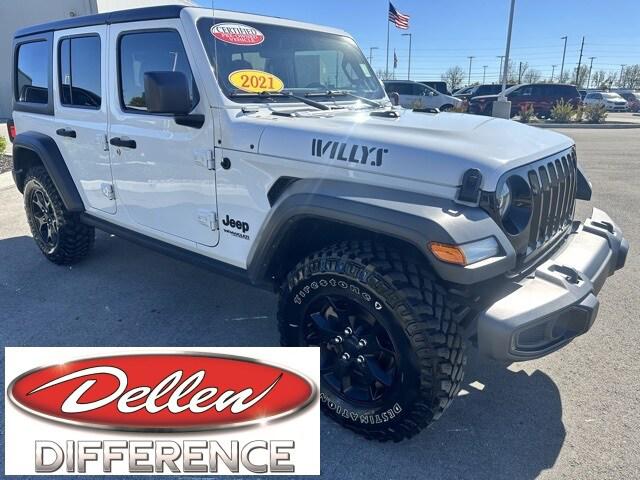 2021 Jeep Wrangler Unlimited Willys 4x4 2021 Jeep Wrangler Unlimited Willys 4x4