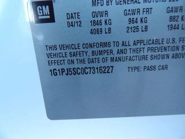 2012 Chevrolet Cruze ECO
