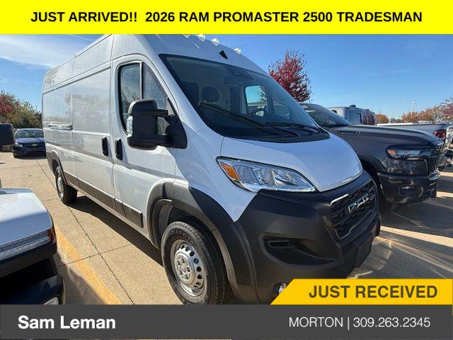 2026 RAM Ram ProMaster RAM PROMASTER 2500 TRADESMAN CARGO VAN HIGH ROOF 159 WB 2026 RAM Ram ProMaster RAM PROMASTER 2500 TRADESMAN CARGO VAN HIGH ROOF 159 WB
