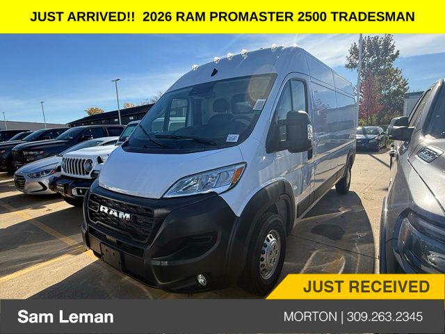 2026 RAM Ram ProMaster RAM PROMASTER 2500 TRADESMAN CARGO VAN HIGH ROOF 159 WB 2026 RAM Ram ProMaster RAM PROMASTER 2500 TRADESMAN CARGO VAN HIGH ROOF 159 WB