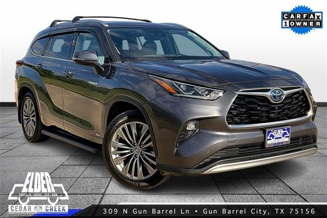 2021 Toyota Highlander Hybrid Platinum