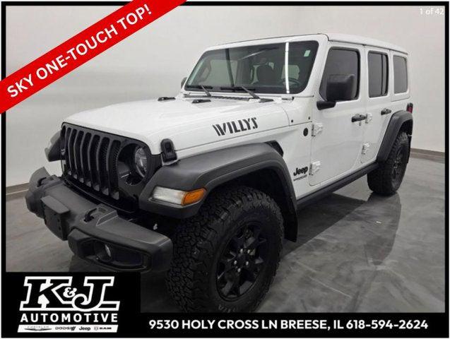 2021 Jeep Wrangler Unlimited Willys 4x4 2021 Jeep Wrangler Unlimited Willys 4x4