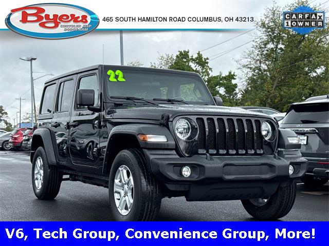 2022 Jeep Wrangler Unlimited Sport S 4x4 2022 Jeep Wrangler Unlimited Sport S 4x4