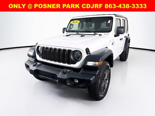 2024 Jeep Wrangler 4-Door Sport S 4x4 2024 Jeep Wrangler 4-Door Sport S 4x4