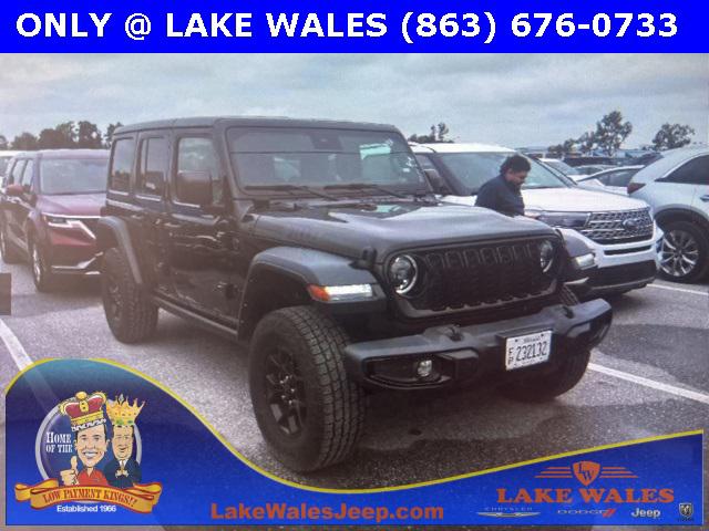 2024 Jeep Wrangler 4-Door Willys 4x4