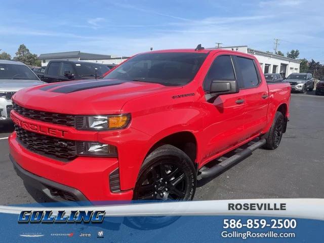 2021 Chevrolet Silverado 1500 4WD Crew Cab Short Bed Custom 2021 Chevrolet Silverado 1500 4WD Crew Cab Short Bed Custom