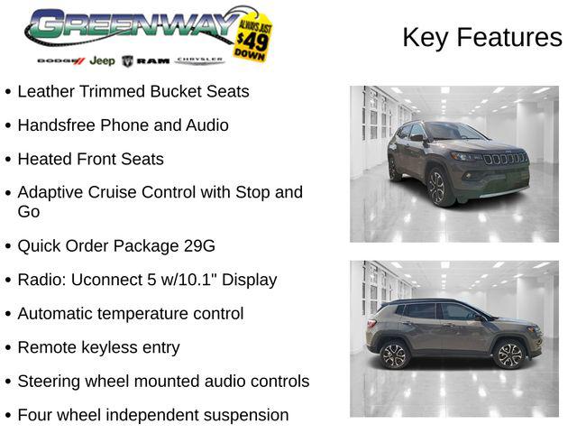 2023 Jeep Compass Limited 4x4 2023 Jeep Compass Limited 4x4