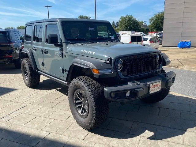 2025 Jeep Wrangler WRANGLER 4-DOOR WILLYS 2025 Jeep Wrangler WRANGLER 4-DOOR WILLYS