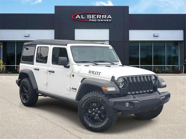 2021 Jeep Wrangler Unlimited Willys 4x4 2021 Jeep Wrangler Unlimited Willys 4x4