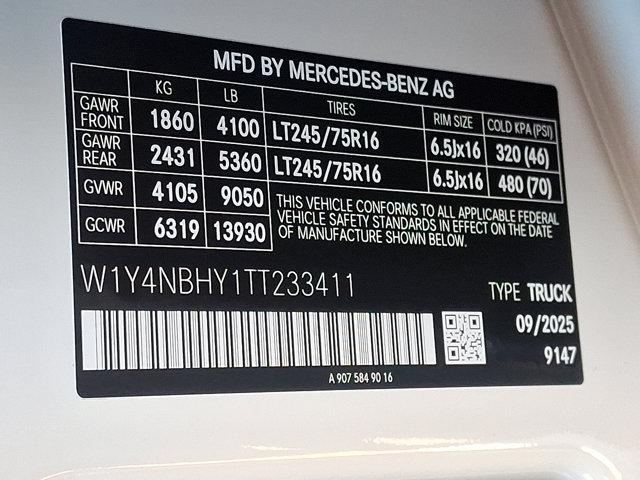2026 Mercedes-Benz Sprinter Cargo Van 2026 DCAH2S