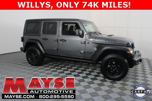 2021 Jeep Wrangler Unlimited Willys 4x4 2021 Jeep Wrangler Unlimited Willys 4x4