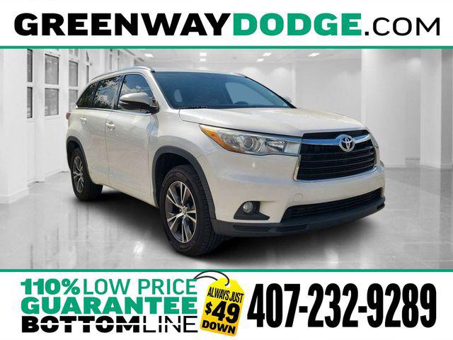 2016 Toyota Highlander XLE V6