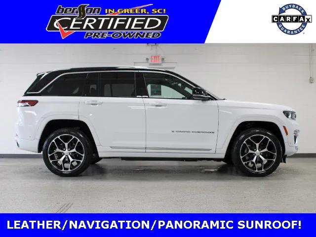 2022 Jeep Grand Cherokee 4xe Summit Reserve 4x4 2022 Jeep Grand Cherokee 4xe Summit Reserve 4x4