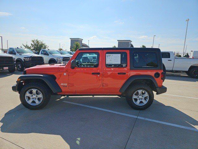 2018 Jeep Wrangler Unlimited Sport S 4x4 2018 Jeep Wrangler Unlimited Sport S 4x4