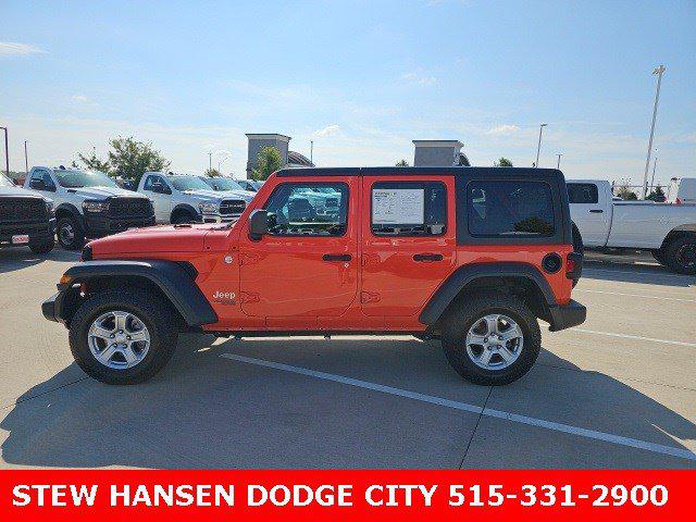 2018 Jeep Wrangler Unlimited Sport S 4x4 2018 Jeep Wrangler Unlimited Sport S 4x4