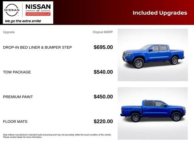 2026 Nissan Frontier Crew Cab SV 4x4