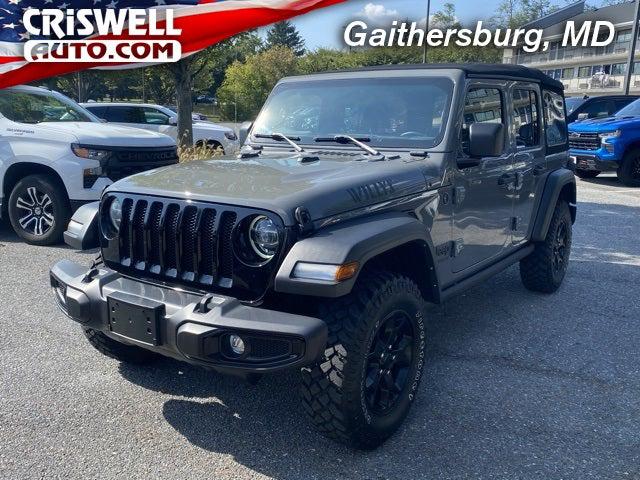 2021 Jeep Wrangler Unlimited Willys 4x4 2021 Jeep Wrangler Unlimited Willys 4x4