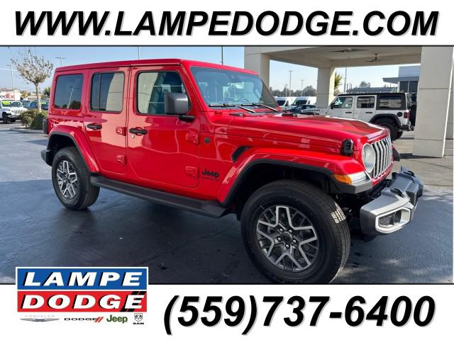 2025 Jeep Wrangler 4-Door Sahara 4x4 for sale in Visalia, CA