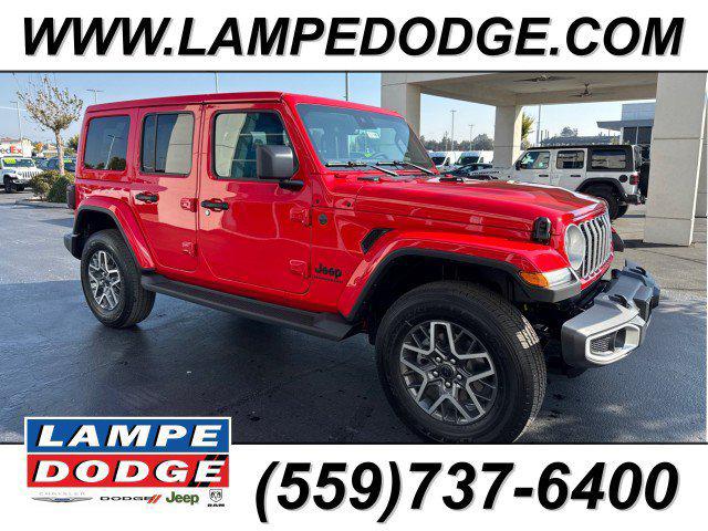 2025 Jeep Wrangler 4-Door Sahara 4x4 for sale in Visalia, CA