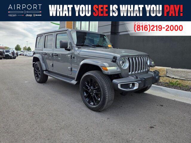 2021 Jeep Wrangler 4xe Unlimited Sahara 4x4 for sale in Platte City, MO