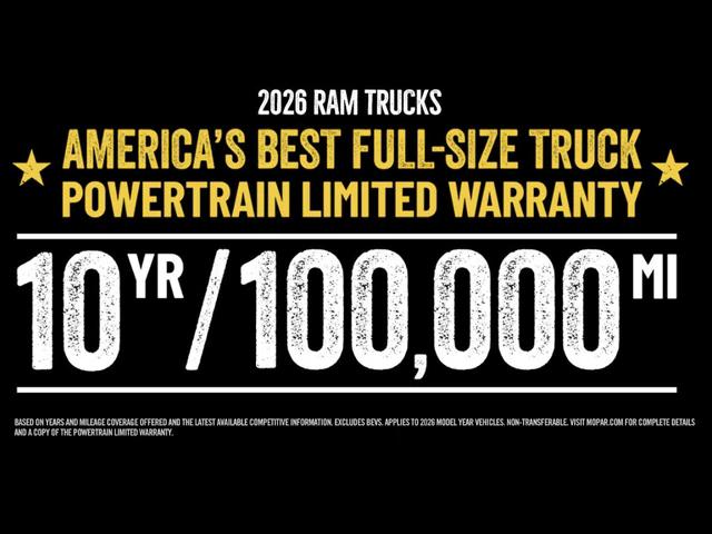2026 RAM Ram ProMaster RAM PROMASTER 2500 SLT CARGO VAN HIGH ROOF 159 WB