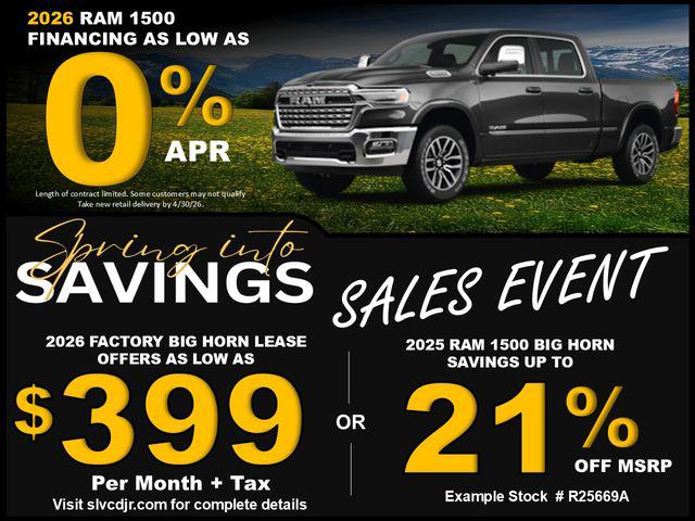 2025 RAM Ram 1500 RAM 1500 BIG HORN CREW CAB 4X4 57 BOX