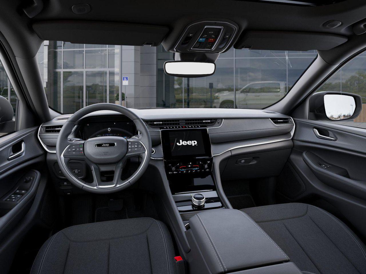 New 2025 Diamond Black Crystal Pearl-Coat Exterior Paint Jeep Laredo X image 41