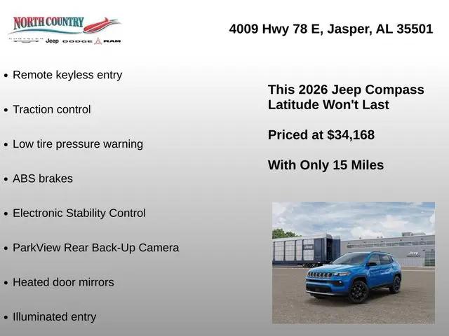 2026 Jeep Compass Latitude