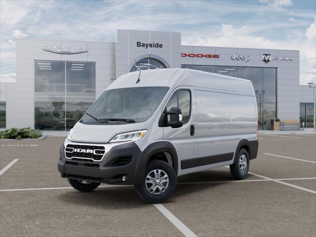 Bright White Clearcoat 2025 RAM ProMaster 1500 SLT 136 High Roof Cargo Van FWD Van Front-Wheel Drive Automatic