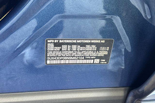 2022 BMW X3 sDrive30i