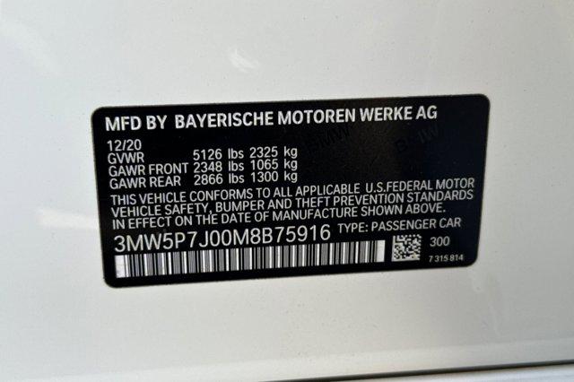 2021 BMW 3 Series 330e Sedan