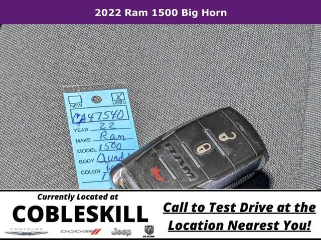 2022 RAM 1500 Big Horn Crew Cab 4x4 64 Box